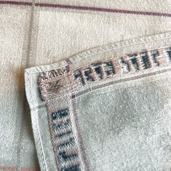 Vintage Jean Paul Gaultier Scarf – Negative Print Grid Design - Picture 7 of 7